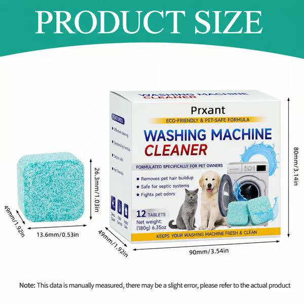 PRXANT Washing Machine Cleaner Tablets