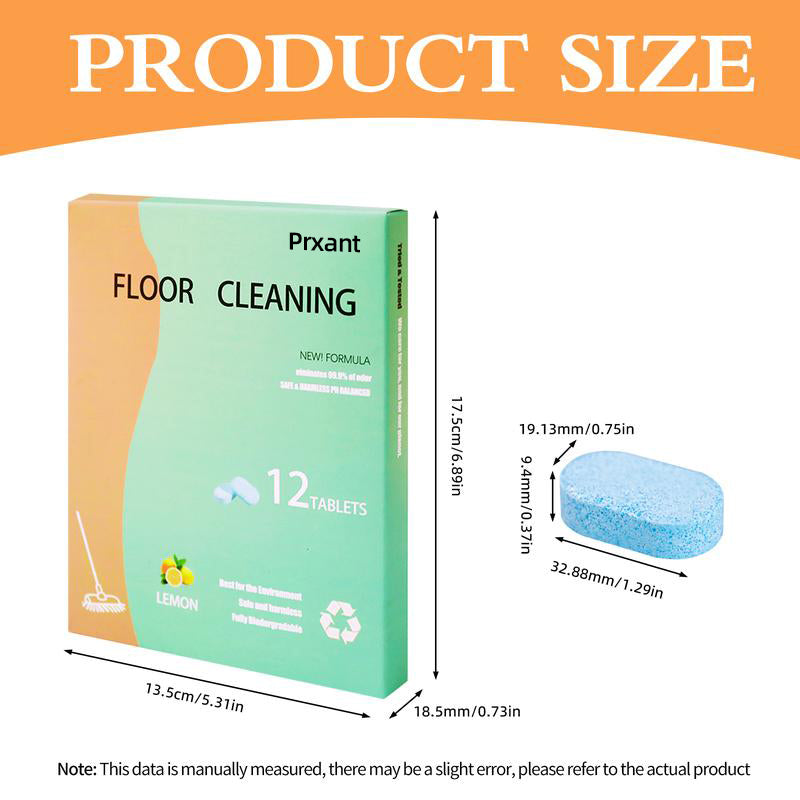 Dissolvable Floor Cleaning Tablets