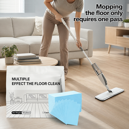 Floor Cleaning Tablets 100 Pack Multi Surface Cleaner Hardwood Laminate Tile RV Walls